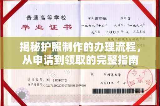 东区揭秘护照制作的办理流程，从申请到领取的完整指南